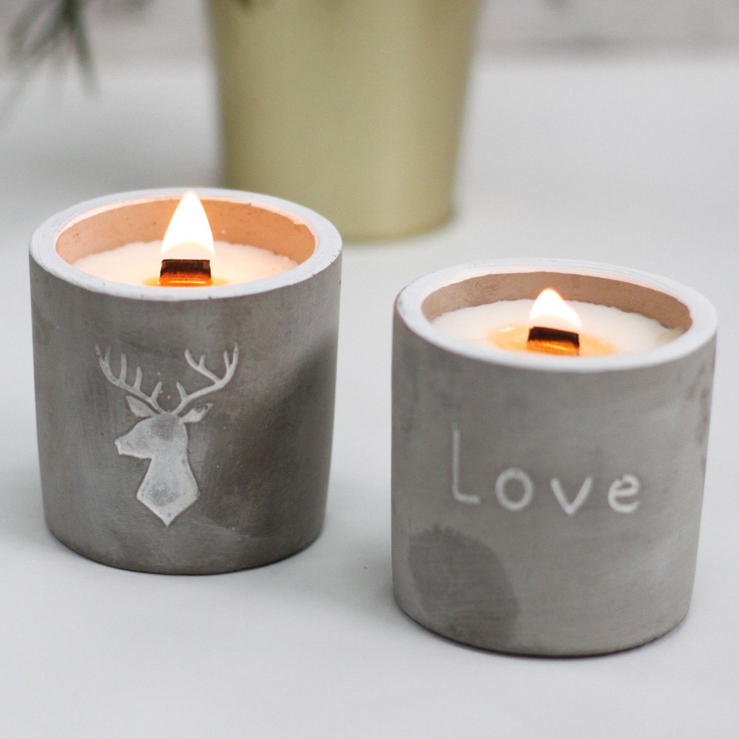Olla mediana - Love - Purple Fig & Casis