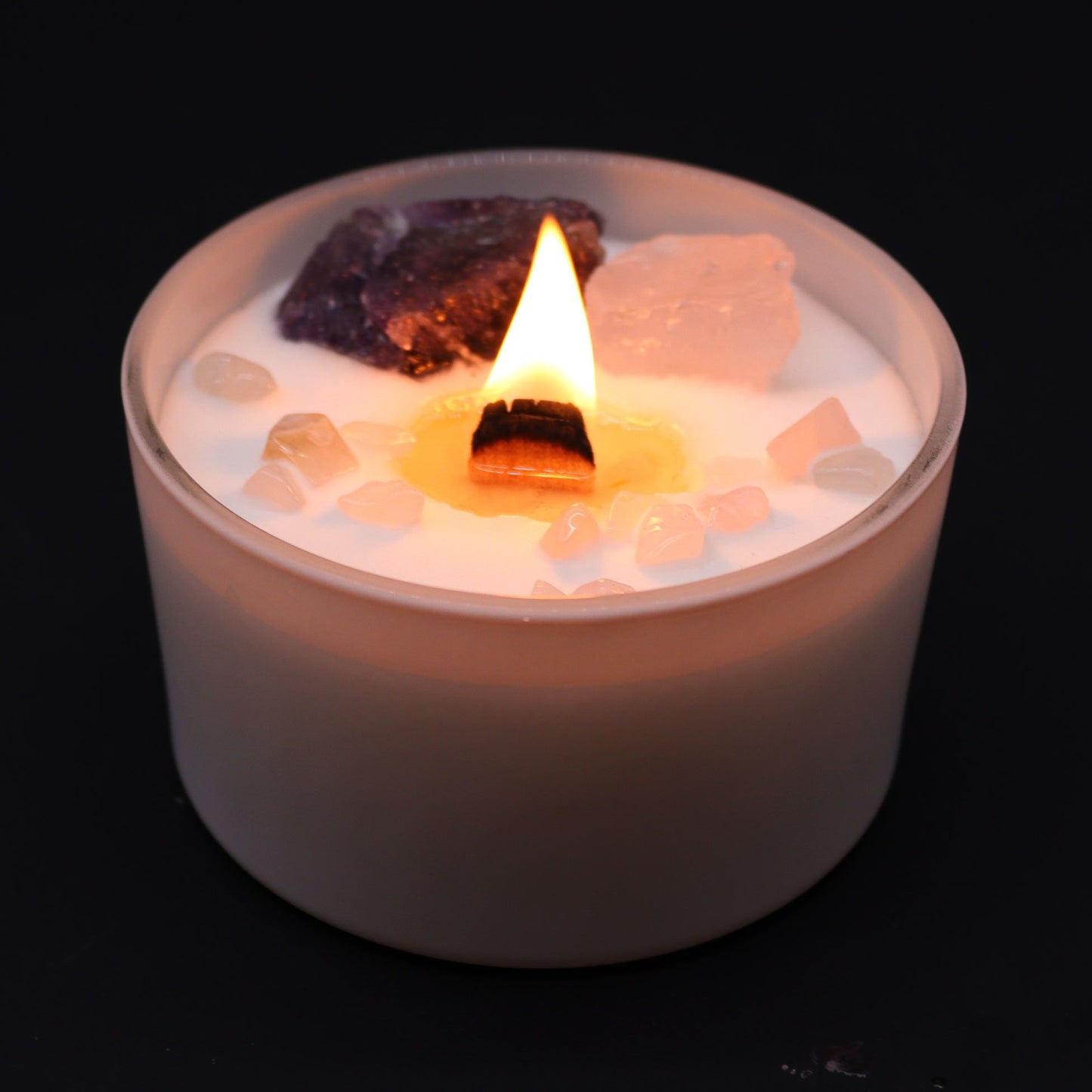 Velas de Cristal de Chakra - Chakra del tercer ojo