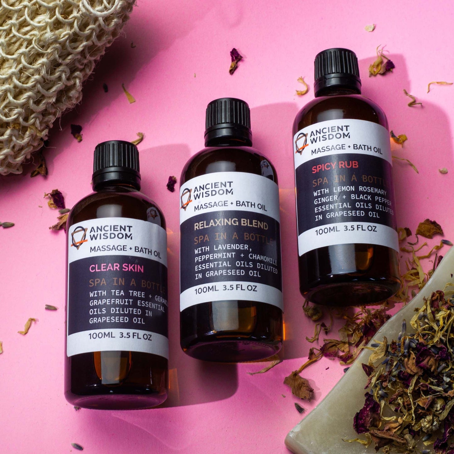 Aceite de Masaje 100ml - Por los musculos