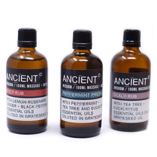 Aceite de Masaje 100ml - Menta Fresca