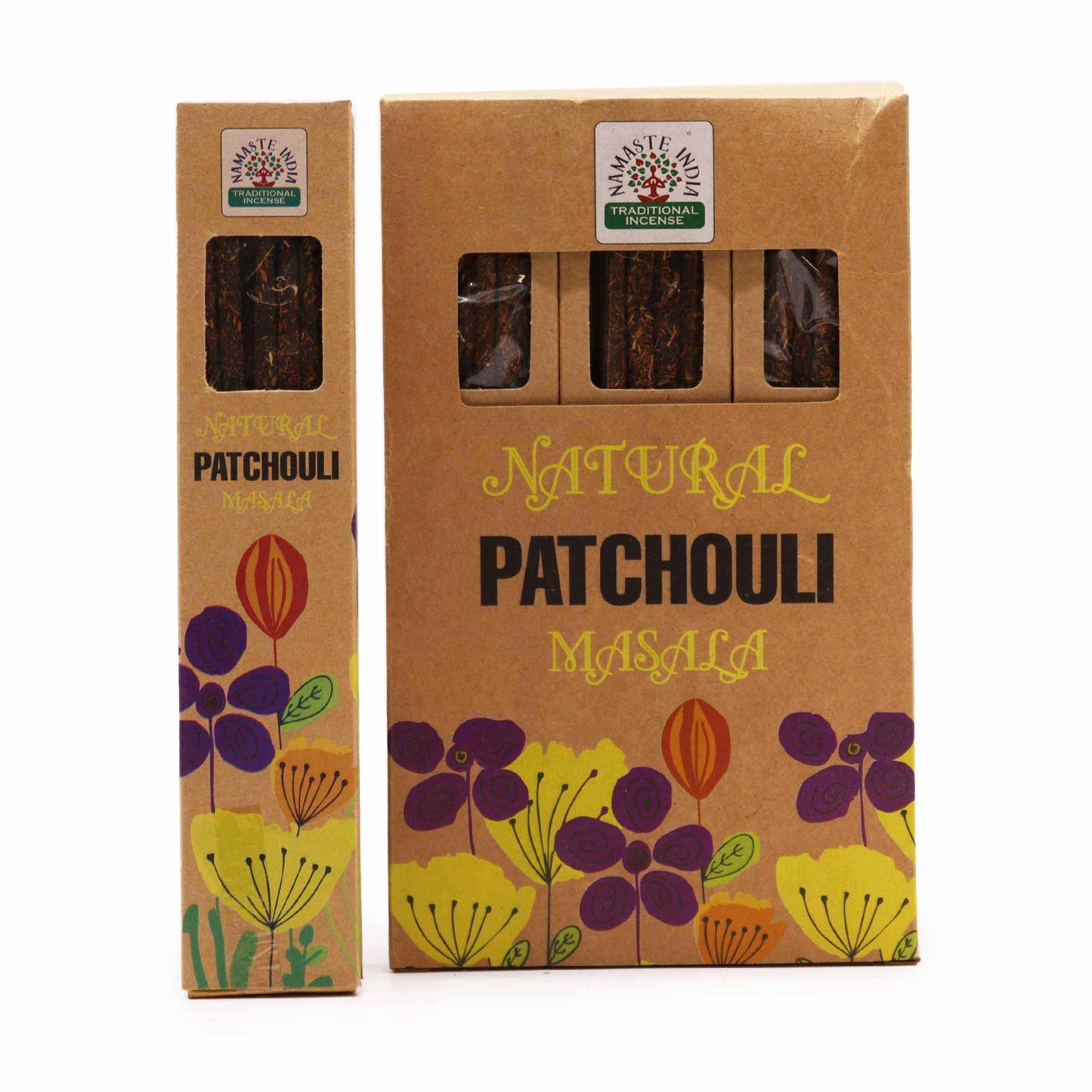 Incienso Botánico Natural Masala - Pachulí