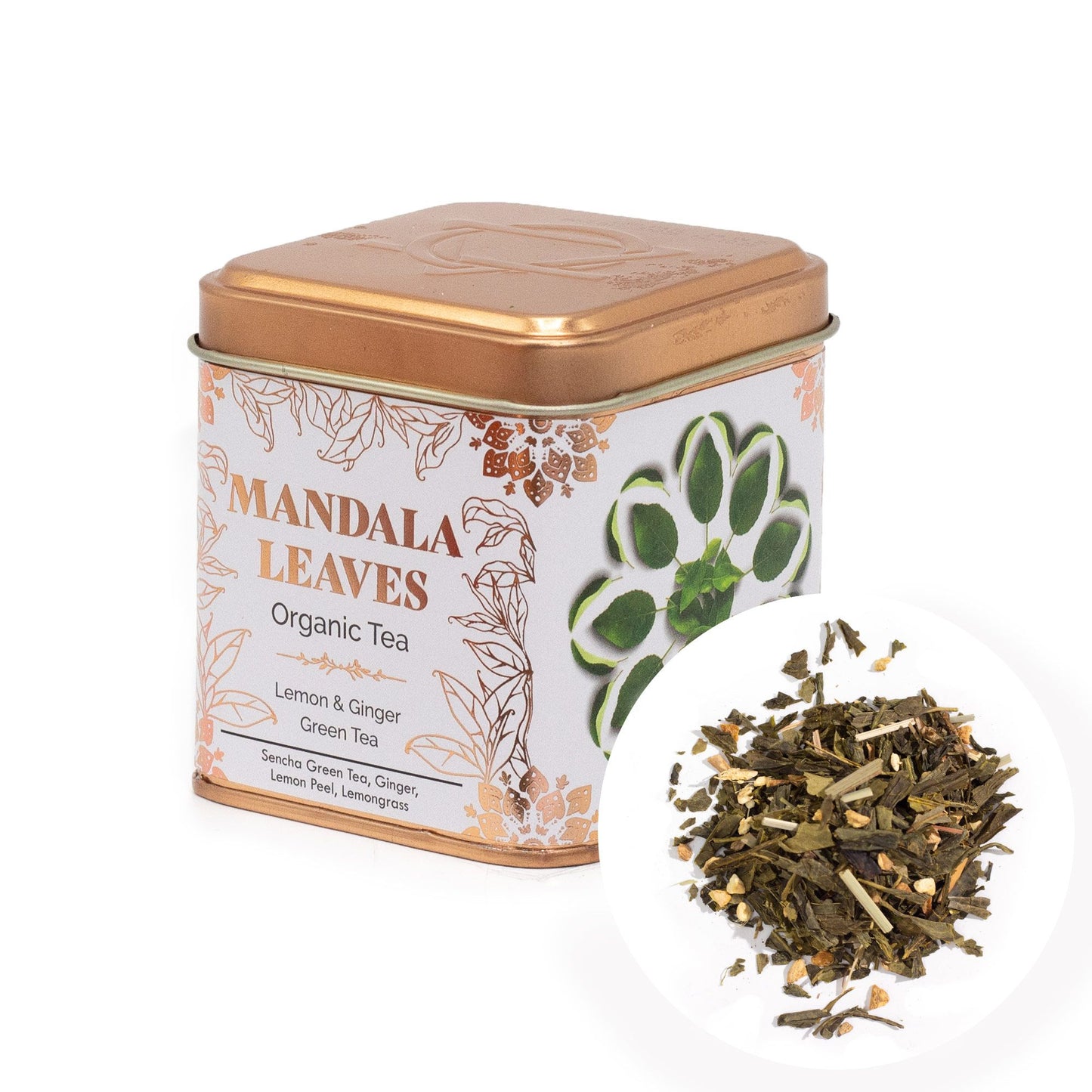 50 g Eco Classic té verde con limón y jengibre